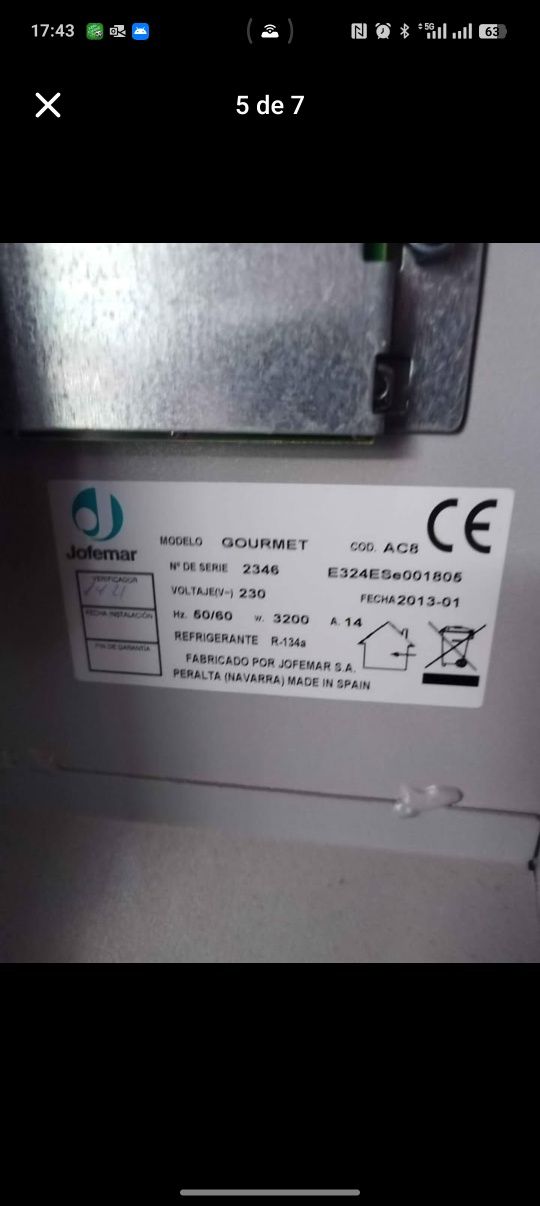 Maquinas vending Jofemar