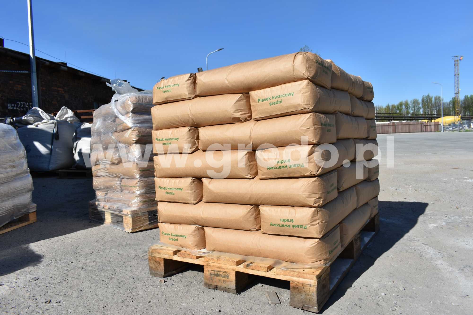 Piasek kwarcowy na kort tenisowy 0,2-0,4 mm (worki 25kg)