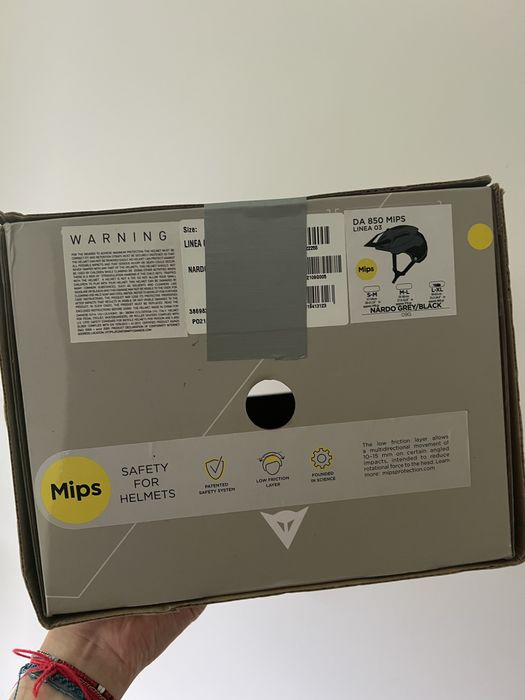 Nowy kask rowerowy Dainese