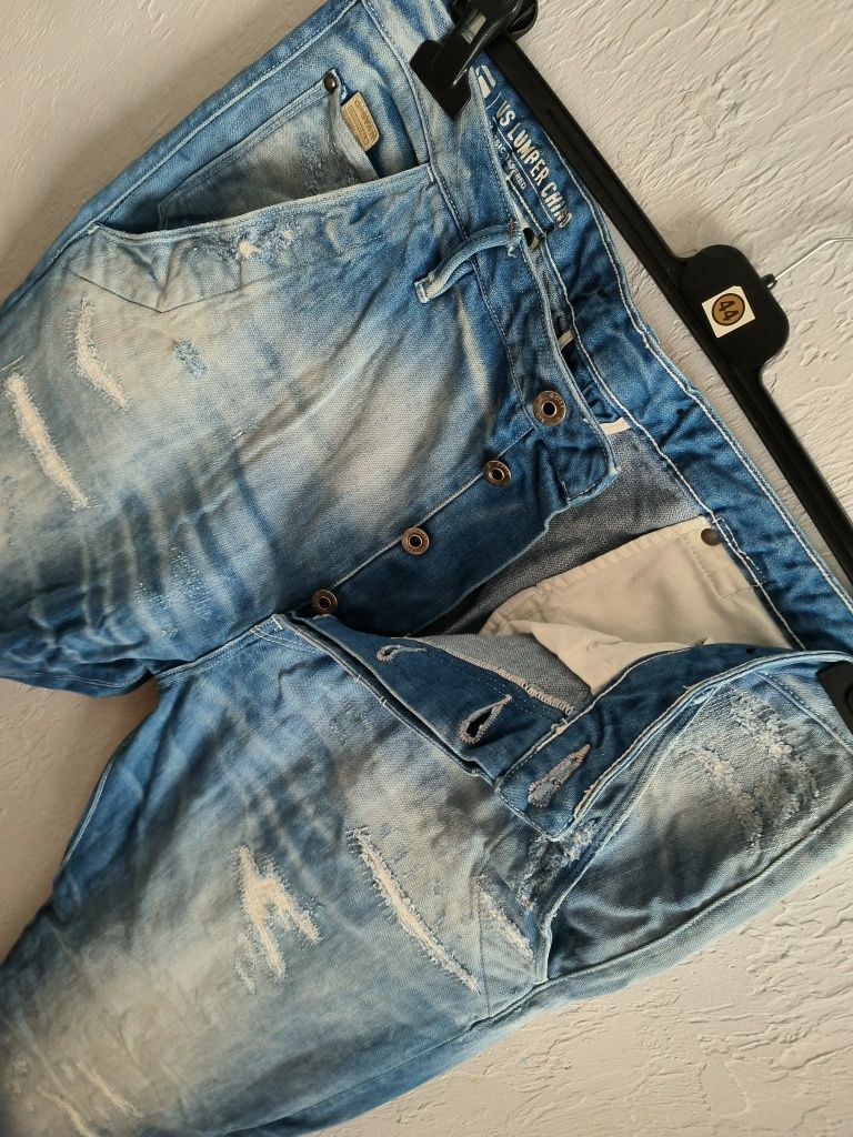 Męskie jeansy G-Star Raw Us Lumber Chino Classic Tapered W36 L34