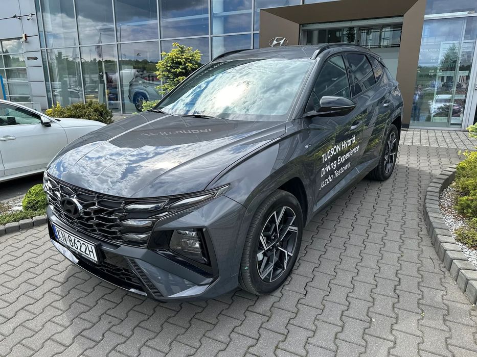 Hyundai Tucson 1.6T-GDI 215KM 4WD 6AT Hybryd, N-LINE, DEMO, FV VAT