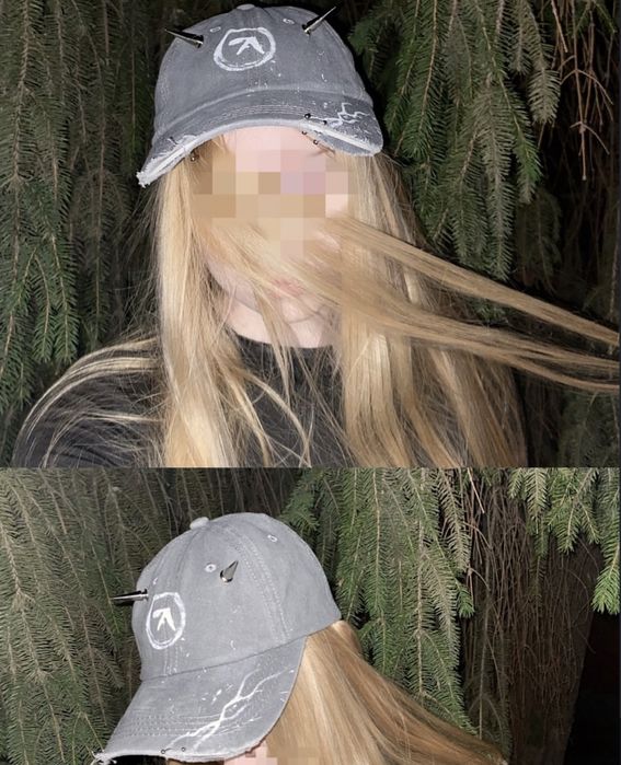 кепка custom archive y2k opium rap sk8 grunge 2000s cap