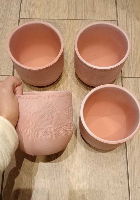 Osłonka osłonki zestaw osłonek 4 sztuki pudrowy róż