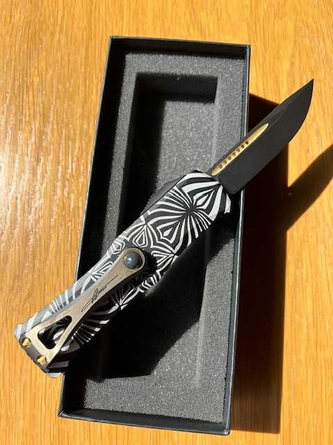 Nóż kolekcjonerski Microtech Hera S/E Signature Series