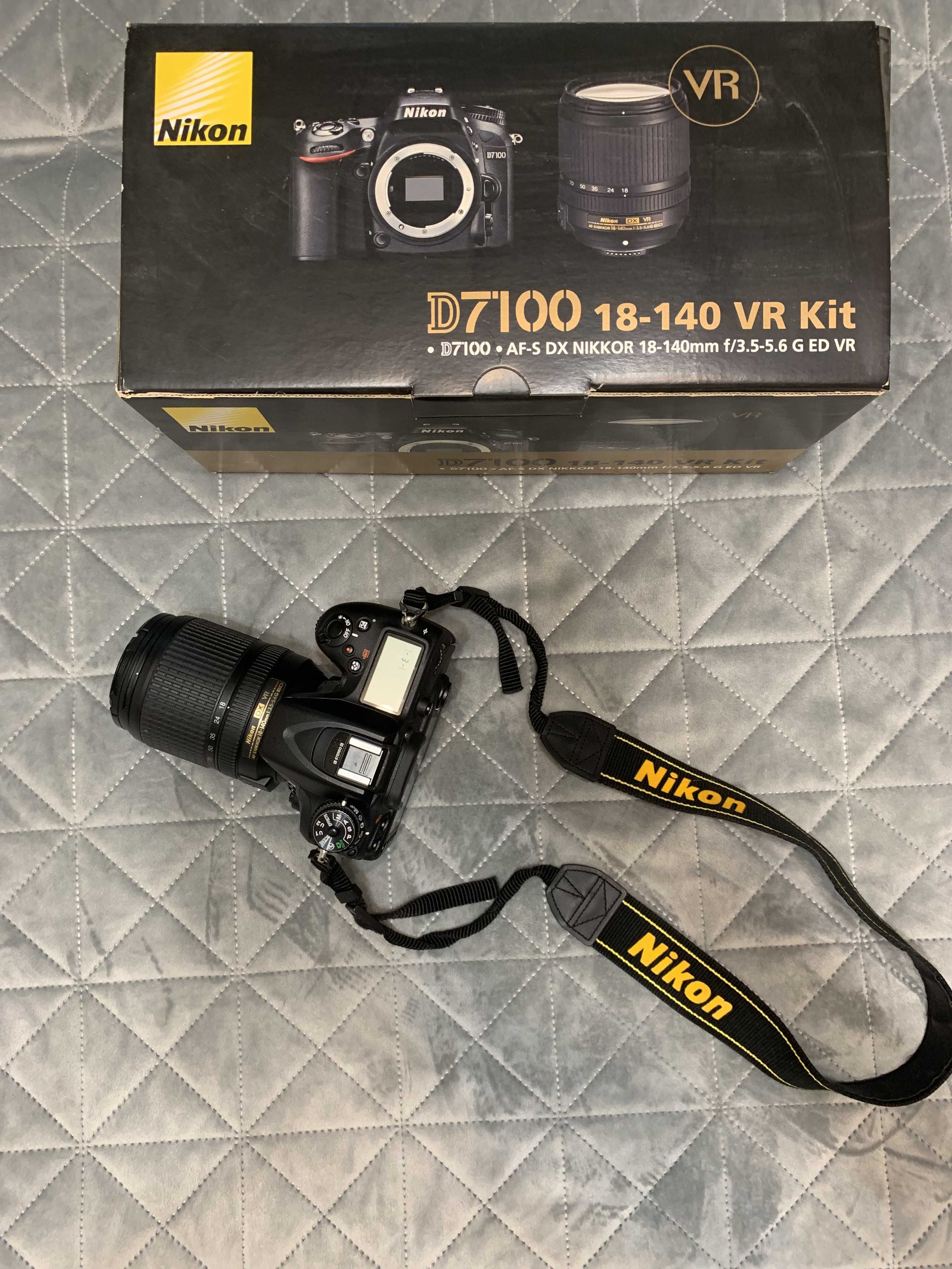 Фотоапарат Nikon D7100 18-140mm VR Kit (зеркалка)