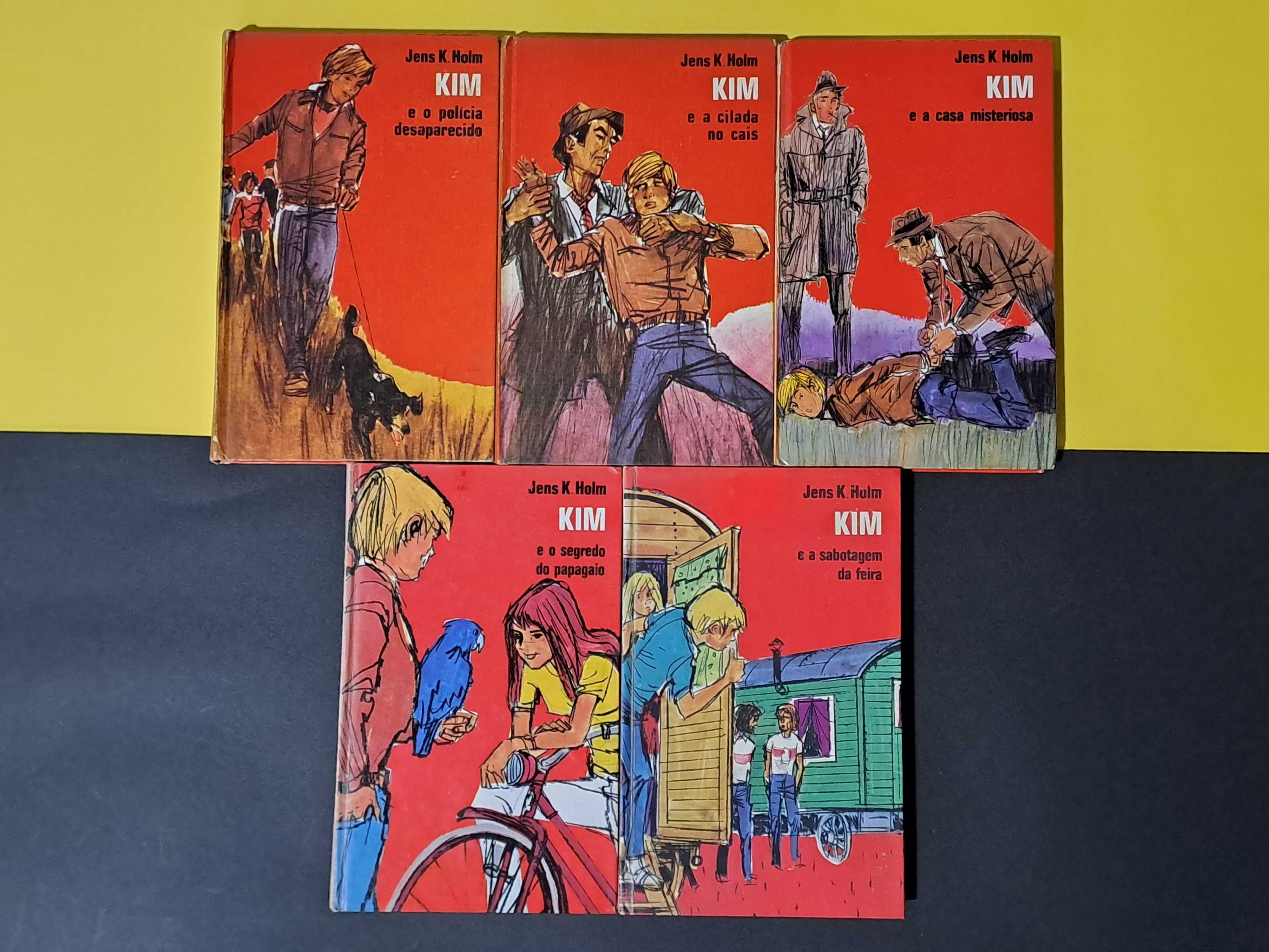 Jens K. Holm - Kim (Colecção de 5 volumes)