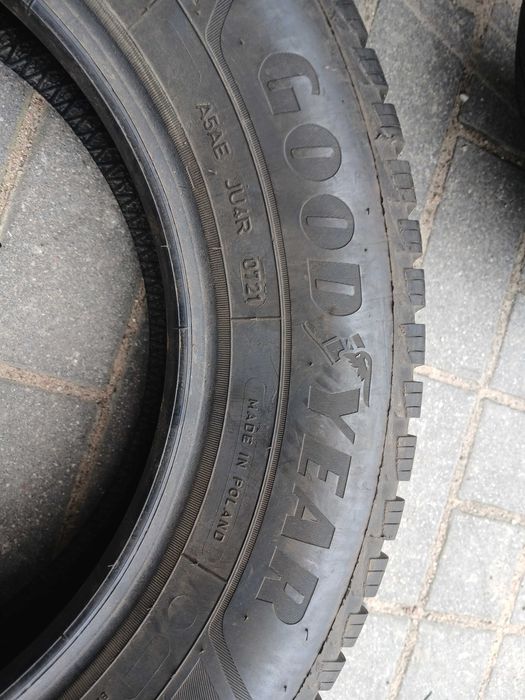 4x używane opony 195/65 R15 Goodyear 2021r Gwarancja Montaż