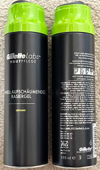 Пена Barbasol, Gillette Labs гель для бритья, Лосьон из США
