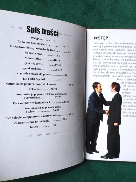 Książka encyklopedia dla dzieci Komunikacja