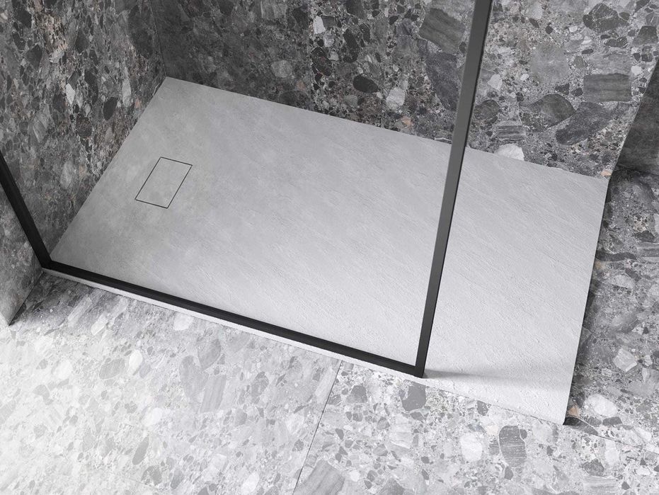 Brodzik prysznicowy Besco Vexo 120x80x2,6 cm, biały