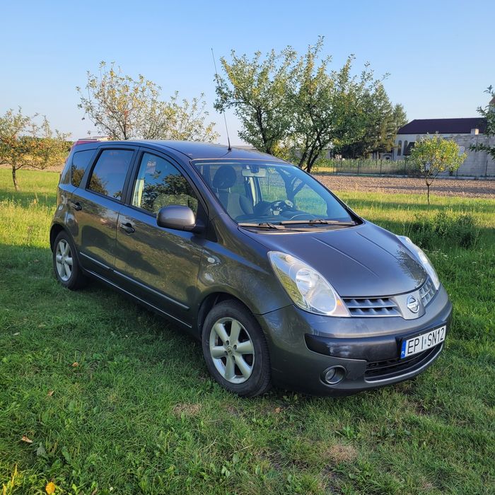 Nissan Note bezawaryjny, nieuszkodzony