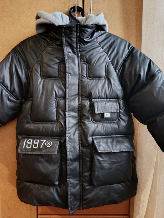 Зимова курточка пуховик 128-134