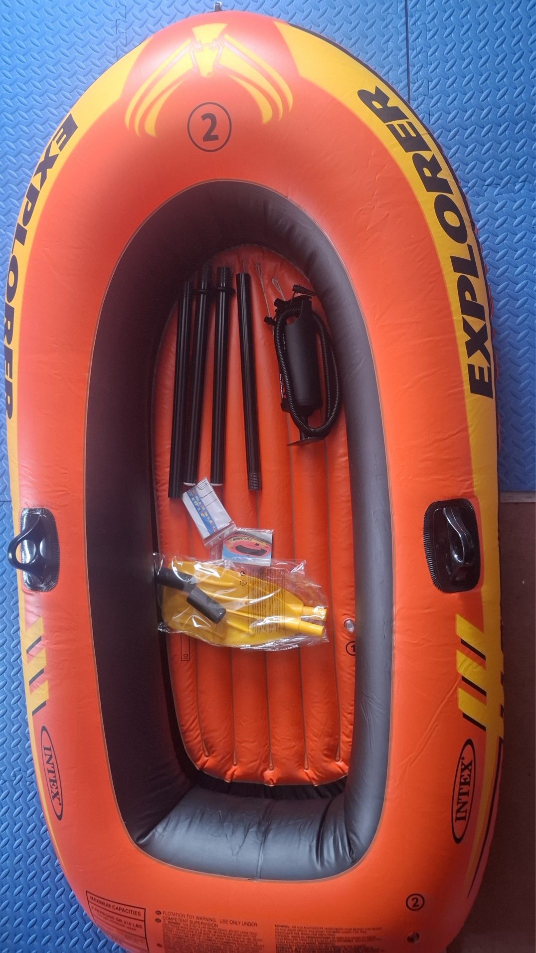 NOWY ponton Explorer 2. Intex bestway
