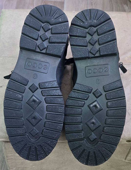 " Ecco" кожаные сапожки