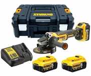 Dewalt Szlifierka Kątowa 125mm 18v Dcg405p2 Akumulator 2x5ah