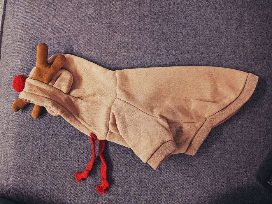 Худі-оленятко для маленьких собак та котиків