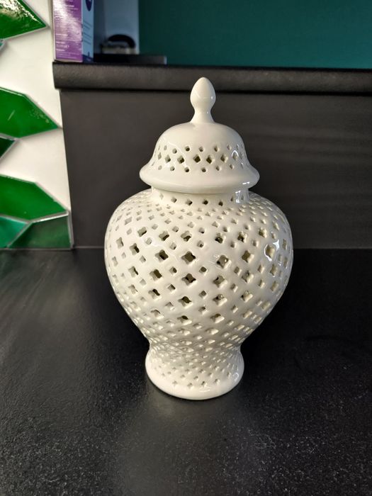 Amfora, lampion, wazon ceramiczny 27cm