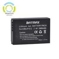 (NOVO) Bateria LP-E12 1800mAh Canon EOS M2 M10 SL1 100D