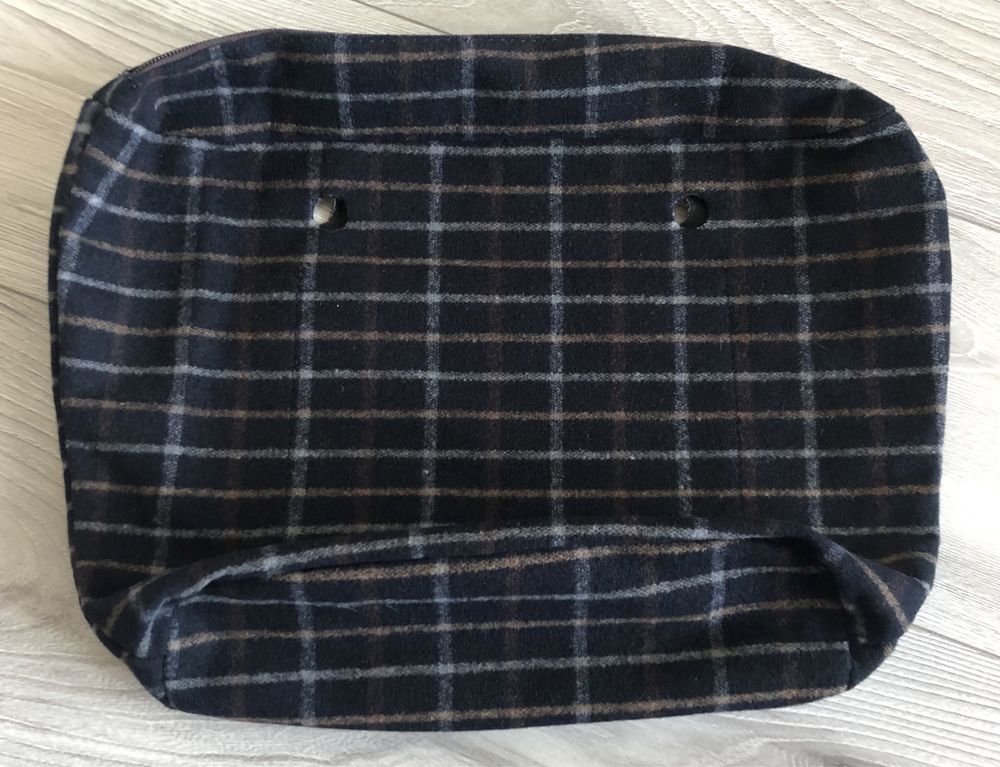 O bag standard nowy organizer Tartan krata