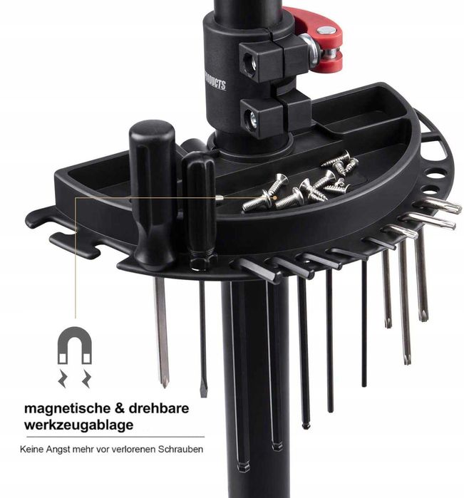 Wieszak stojący na rower CXWXC 30 kg czarny