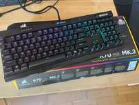 Klawiatura mechaniczna Corsair K70 MK.2 red