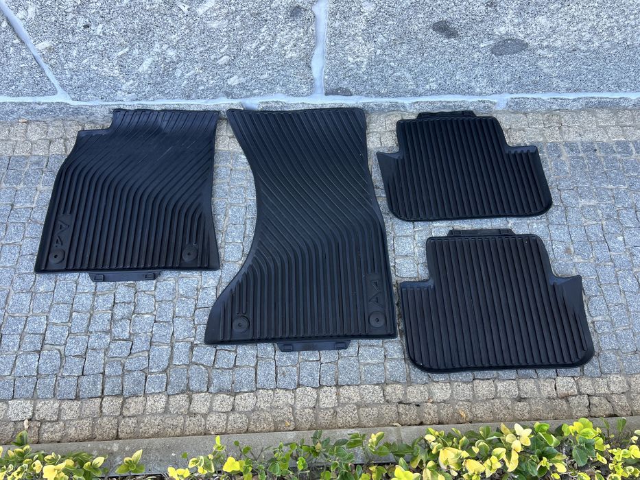 Tapetes borracha Audi A4 originais