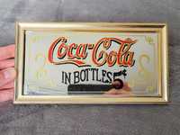 Stare dekoracyjne lustro szyld reklama Coca Cola vintage