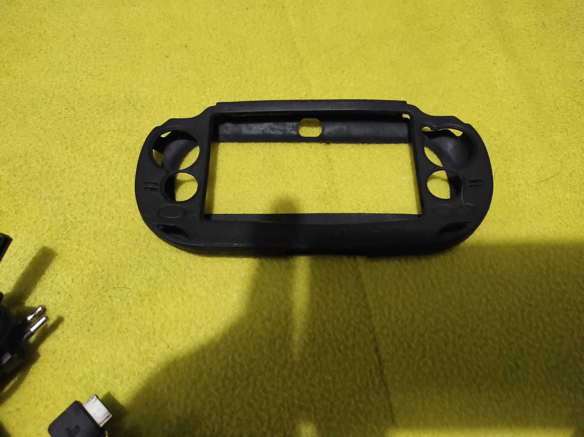 Ps vita- protecção silicone e aluminio