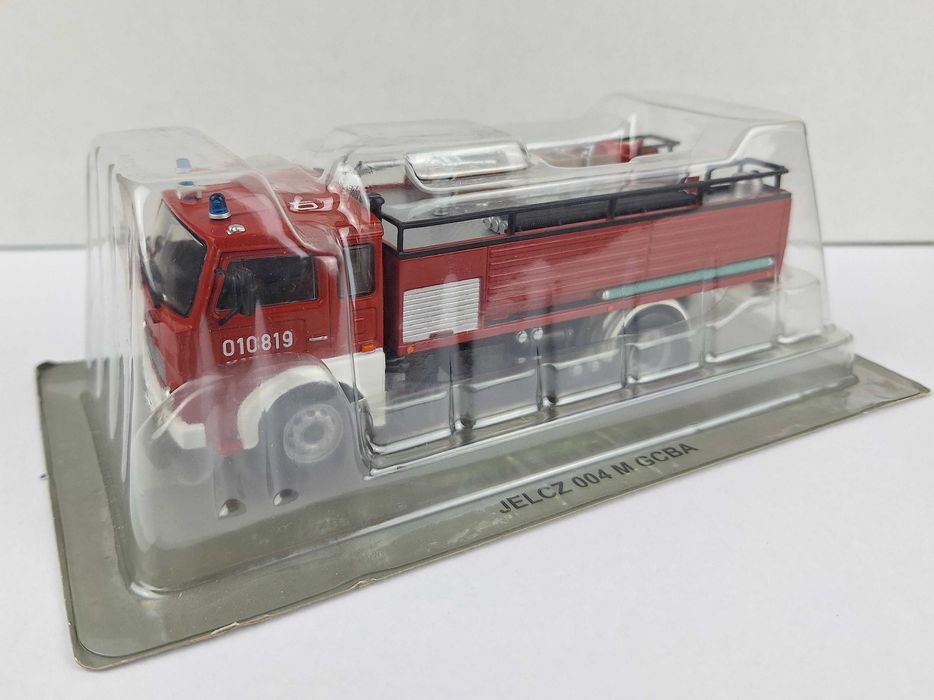 Model 1:43 JELCZ 004 M GCBA straż Kultowe Ciężarówki z epoki PRL