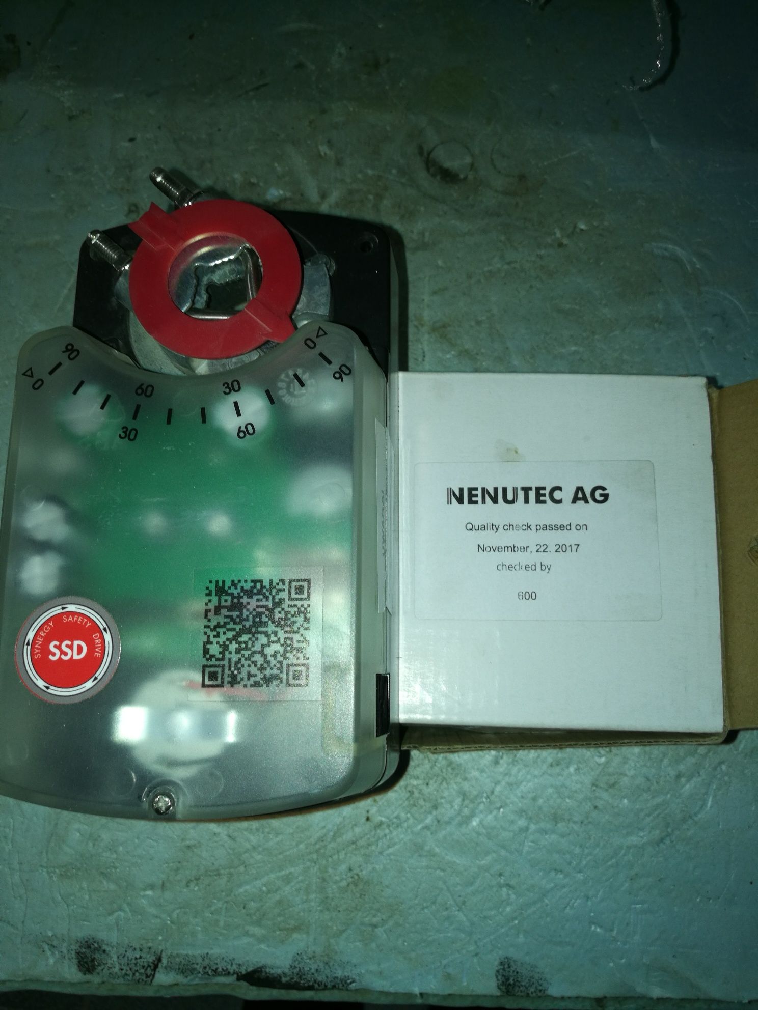 Siłownik Nenutec model FSAA24-06S 6Nm