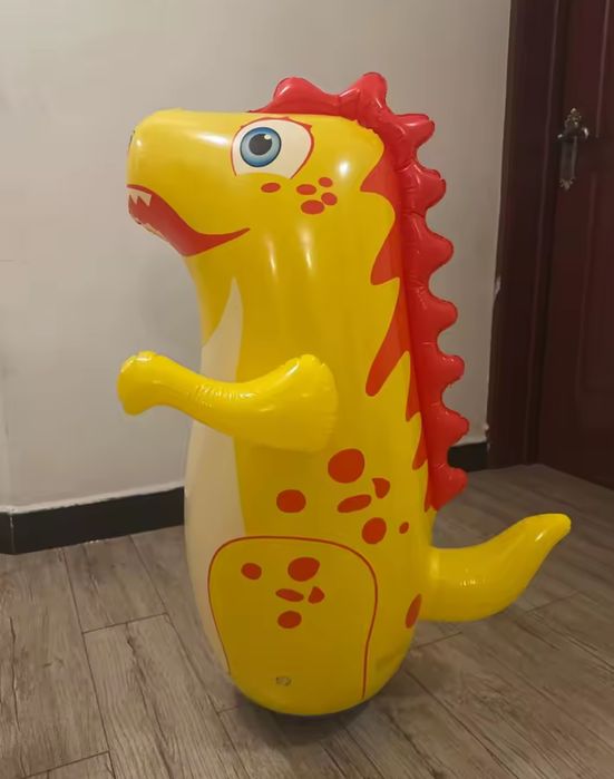 Боксерська груша для дітей 90 см / Неваляшка / Швидкий відскок 3-6 рок