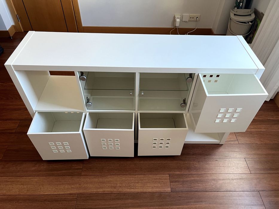 Móvel estante Ikea Kalax - módulos incluídos