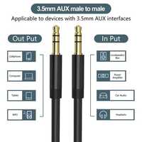 Аудио кабель AUX 3.5 mm jack(1 Метр)