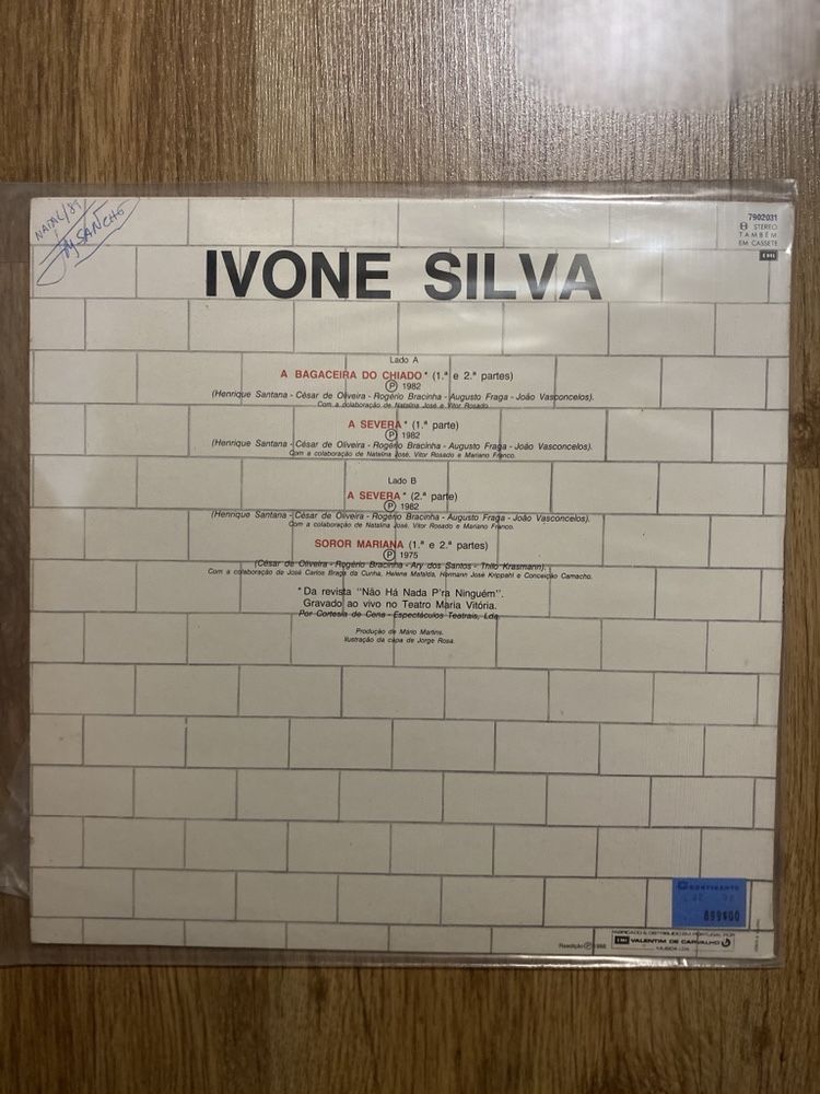 Disco Ivone Silva - Saudade
