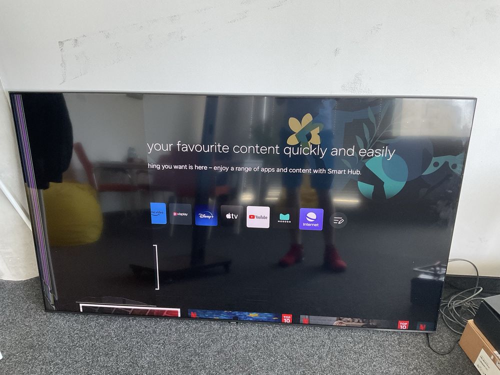 Telewizor Samsung Uszkodzony