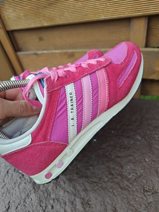 Damskie śliczne buty sportowe Adidas La Trainer rozmiar 36 i 2/3 BDB
