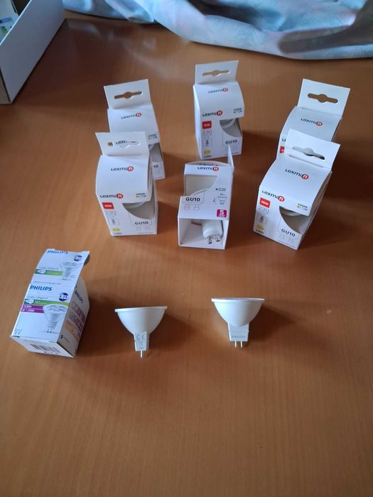 Lote de lampedas para focos de teto