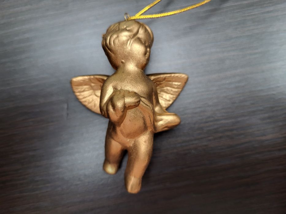 Złote Aniołki IKEA Dekoracja Ozdoba Święta