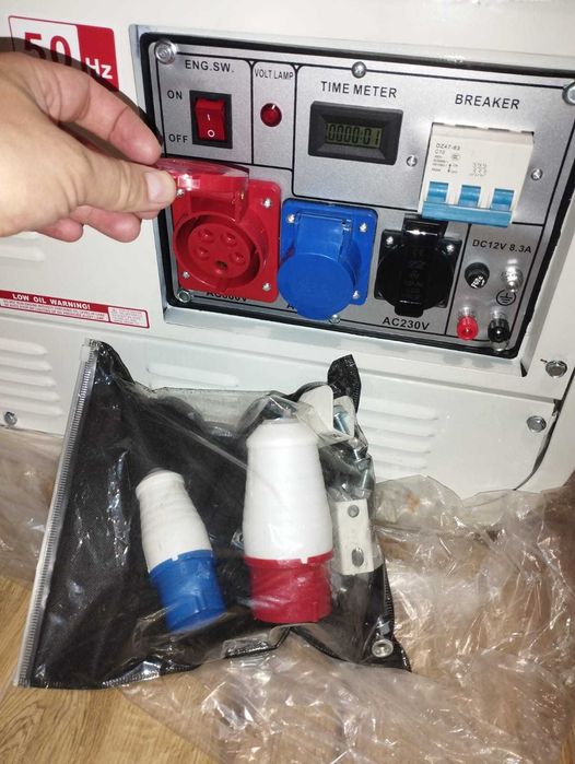 Бензиновий генератор PRAMATEC PS-9000 2,5 квт 3 фазний