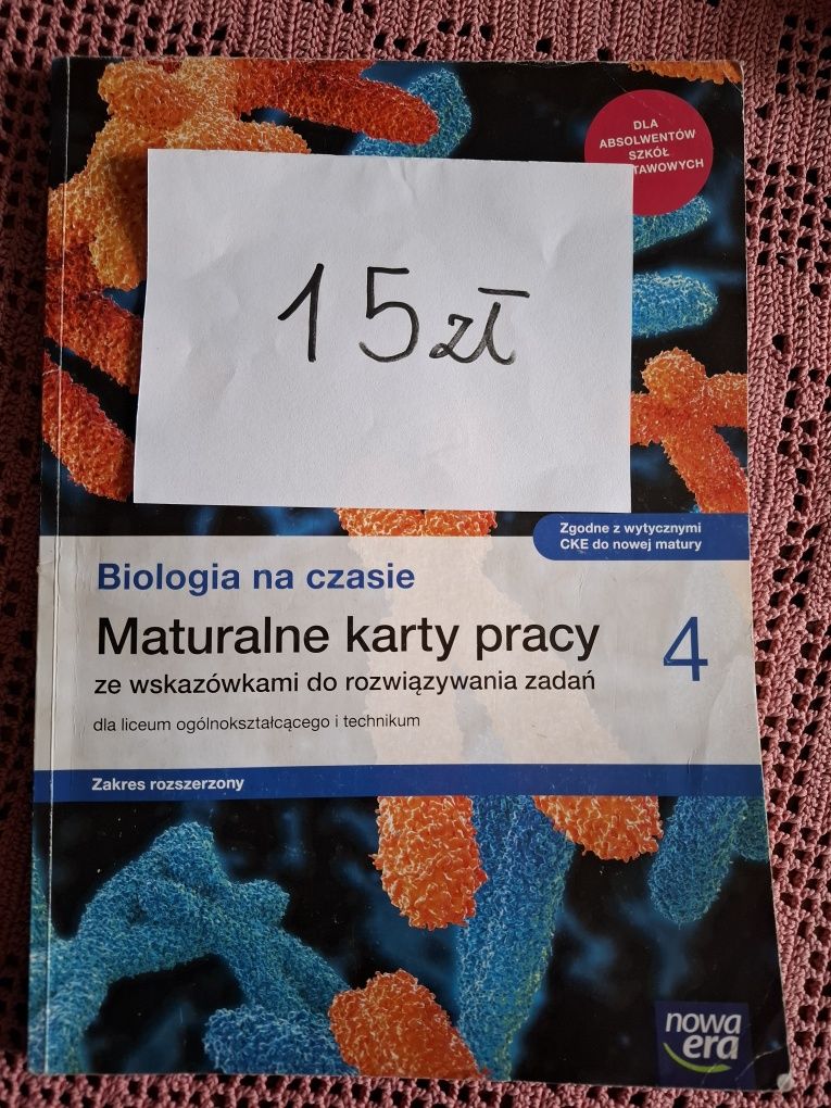 Maturalne karty pracy biologia 4