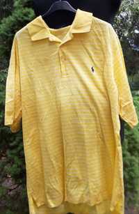 ?Koszulka T-shirt Ralph Lauren  Polo golf L zółta