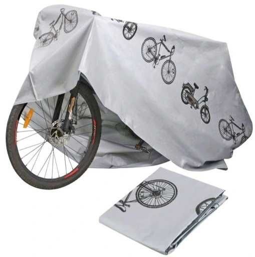 Pokrowiec na rower  skuter Crivit Gray odcienie szarości 210x80x110