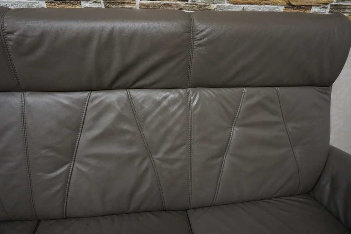 zestaw skóra naturalna 3+1+1 fotele funkcje relaksu himolla w-1002