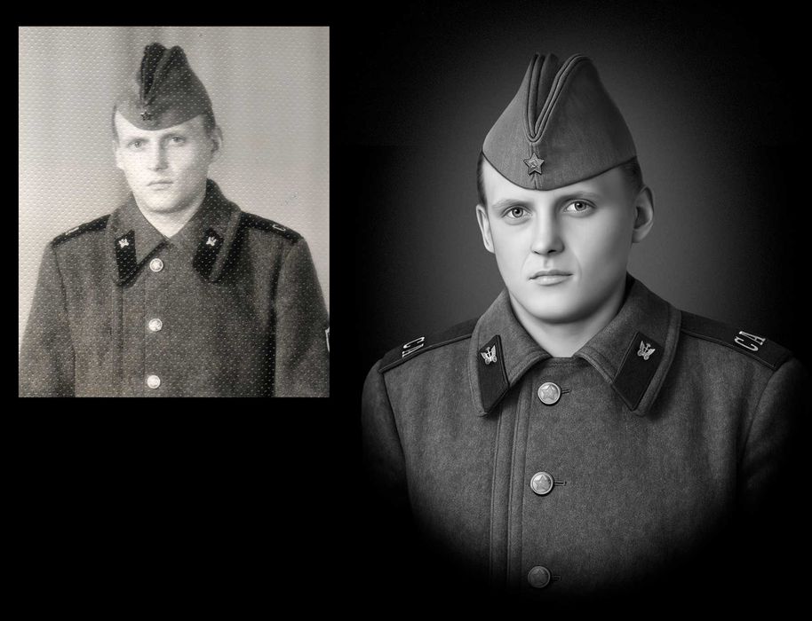 Уроки ретуші на пам'ятник.  SUPIR. SD