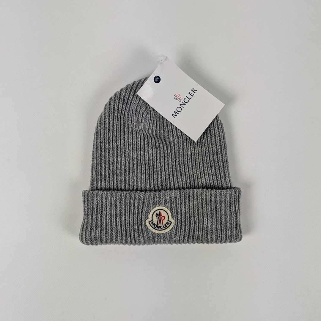 Шапка монклер, шапка moncler, шапка унісекс, чорна, сіра, біла, шапки