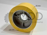Rolka, rolki do posuwu 120x60 mm NOWE