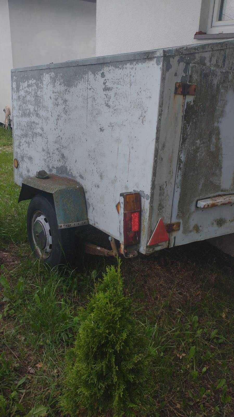 przyczepka transportowa aluminium towarowa