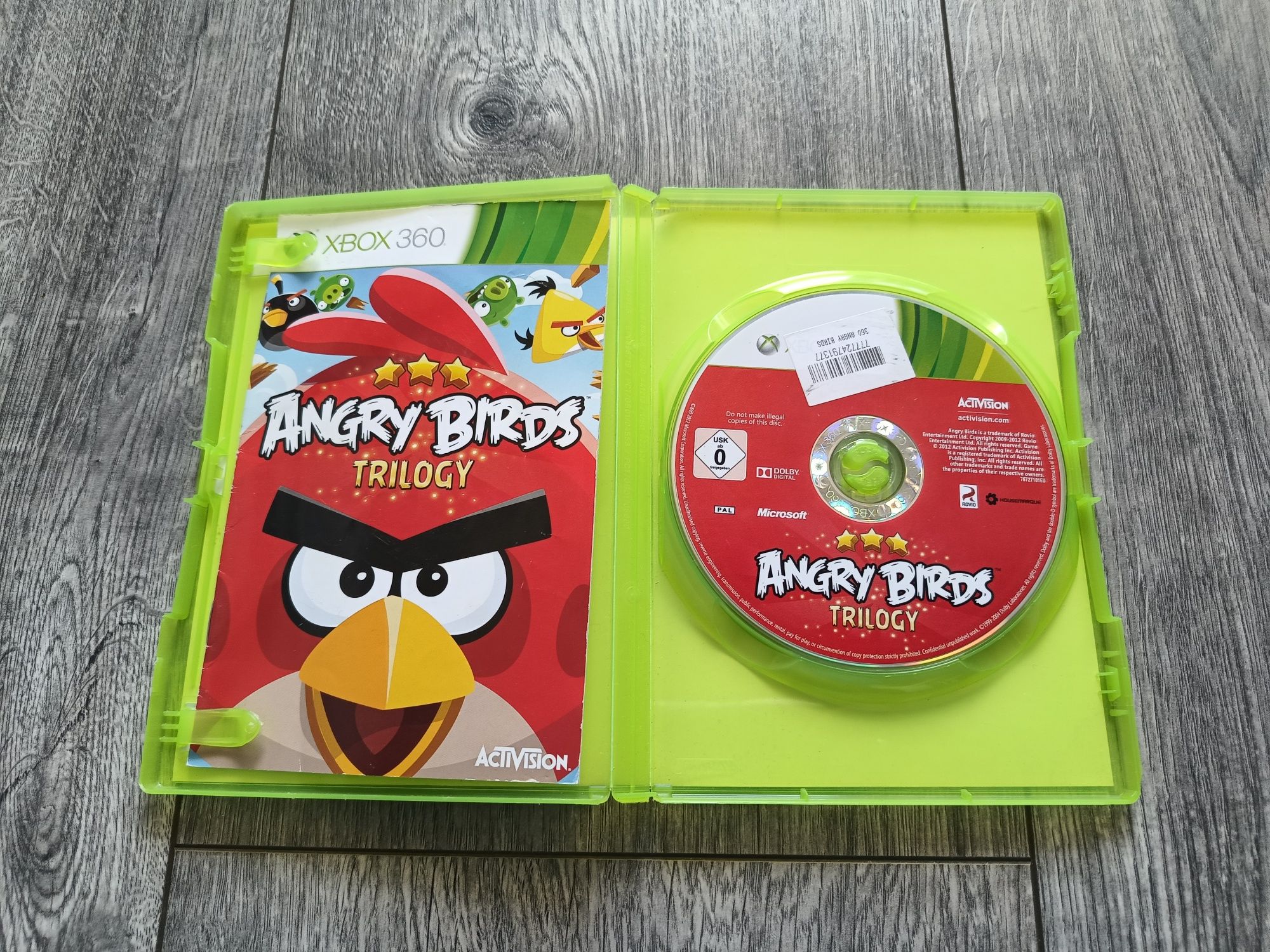 Gra Xbox 360 Angry Birds Trilogy