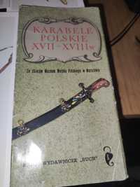 Pocztówki Karabele Polskie XVII/XVIII PRL Ruch 1968 9szt