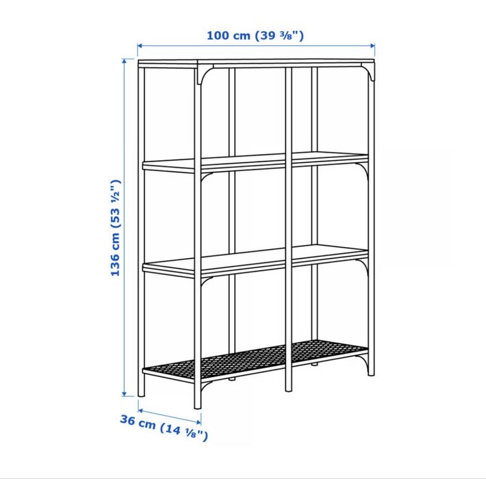 Estante ikea Fjällbo